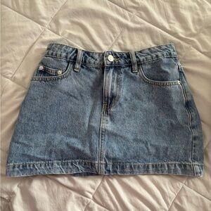 Denim Blue Skirt